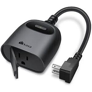 $12.99 | Kasa Outdoor Wi-Fi Smart Plug at Amazon